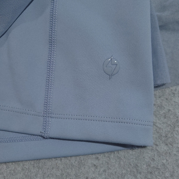 Popflex Active Butterfly Short Women's 1X Blue Storm Performance Active Pockets - Picture 7 of 7